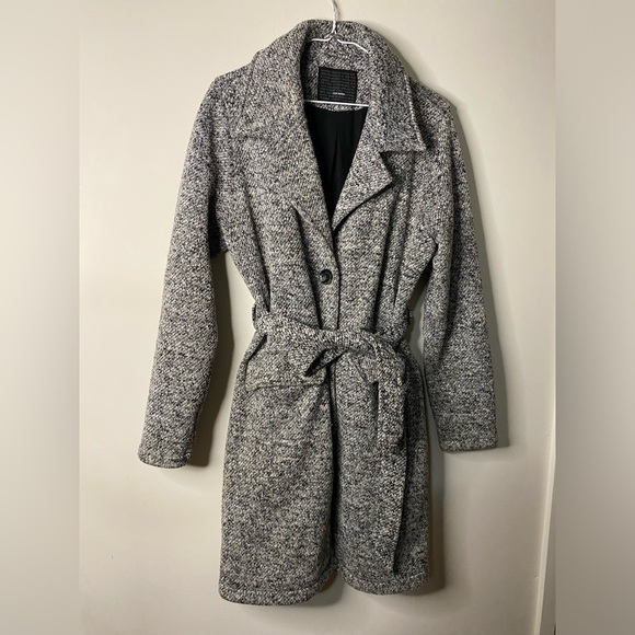 Steve Madden large black&gray coat - Picture 6 of 6